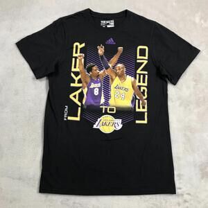 Kobe Bryant Shirt Mens Black Los Angeles Lakers Legend Crewneck